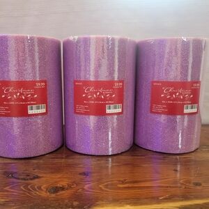 Hobby Lobby Purple Tulle Party Decorations